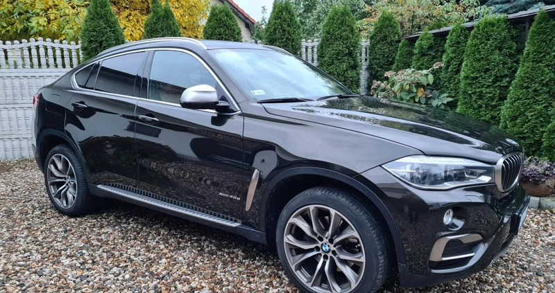 BMW X6 cena 153000 przebieg: 199000, rok produkcji 2015 z Poznań małe 121